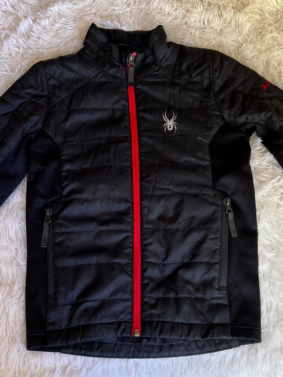 Boys Spider Insulator Jacket - Picture 1 of 4